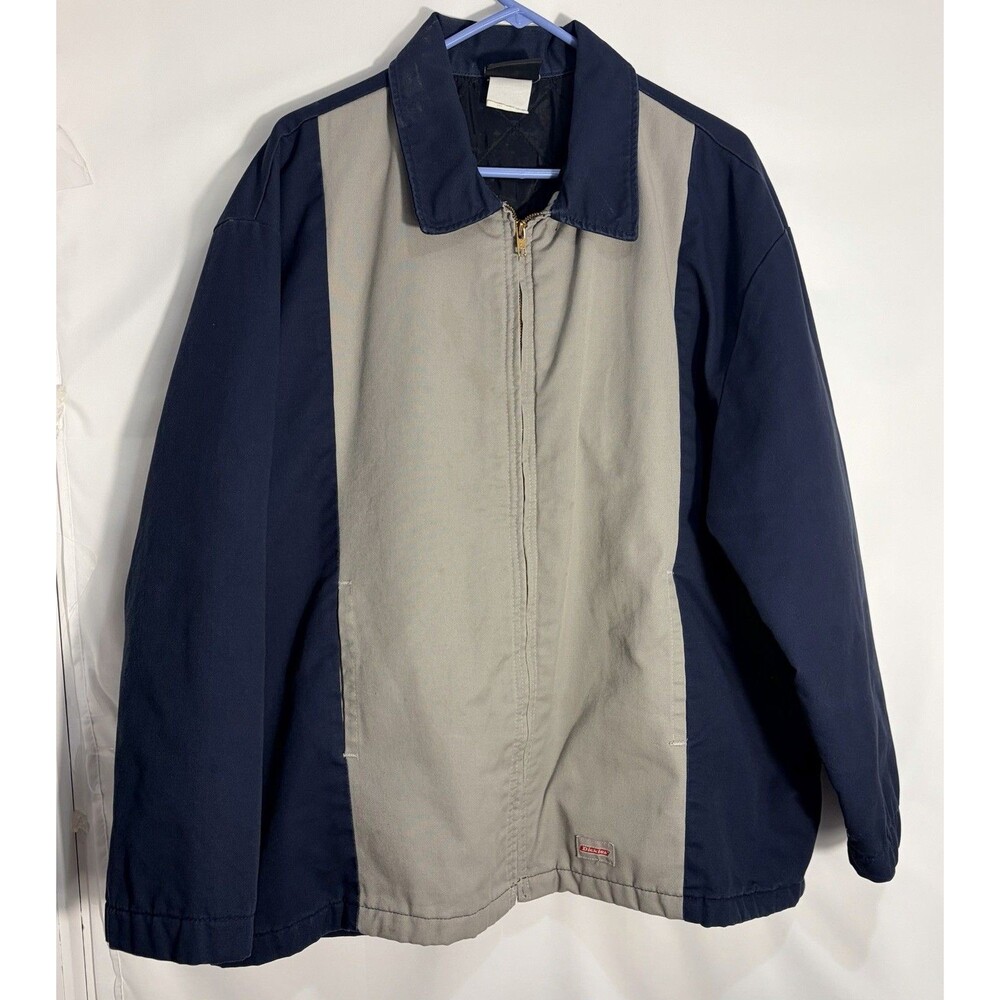 Dickies Men’s Jacket Blue And Gray See Measurements
